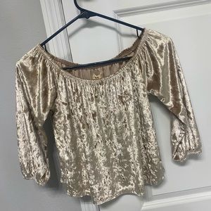 Hollister off the shoulders top